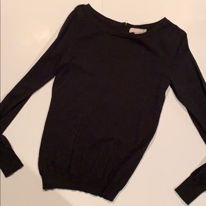 Banana Republic Factory Black Crewneck